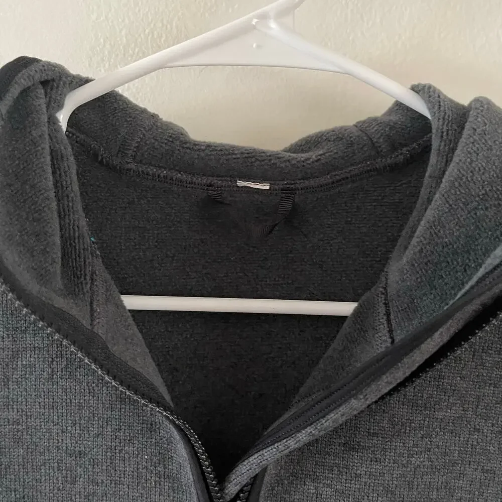Lululemon Fleece & Thank You Pullover 6 Grey 1/2 Zip Hoodie Sweatshirt W3BEGS